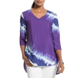 NWT Chico’s Purple Tarte Size 1. Style # 570145118